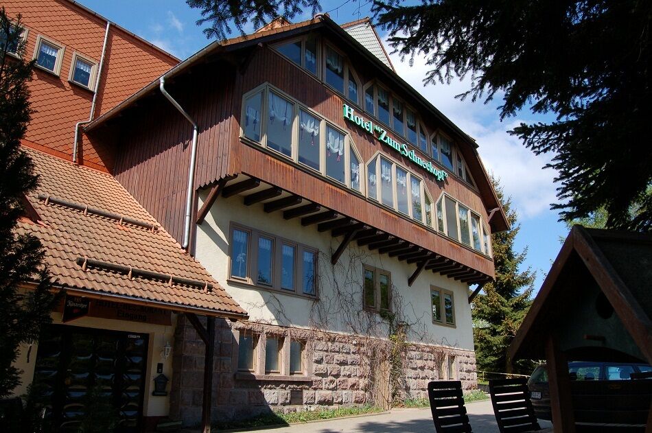 Hotel Zum Schneekopf "Garni" Gehlberg Exterior foto